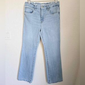Good American Always Fits Classic Bootcut women’s Light wash Jeans Size 14